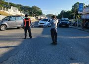 Dukung Kelancaran Upacara HKN, Disperkimtanhub Atur Lalu Lintas di Kawasan Kantor Gubernur Sulbar