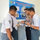 Ditlantas Polda Sulbar Pasang Mading Edukatif di SMA Negeri 1 Mamuju: Wadah Belajar Tertib dan Selamat