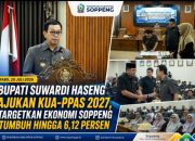 Bupati Suwardi Haseng Ajukan KUA-PPAS 2027, Targetkan Ekonomi Soppeng Tumbuh hingga 6,12 Persen