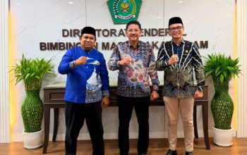 Kepala Biro Pemkesra Setda Sulbar Silaturrahim ke Dirjen Bimas Islam Kemenag RI