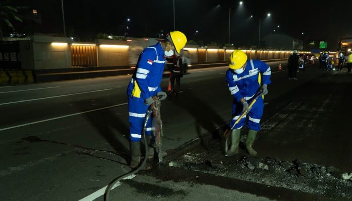 PT Jasamarga Tollroad Maintenance Laksanakan Preservasi Jalan Tol Jagorawi 5 – 12 Juli 2026