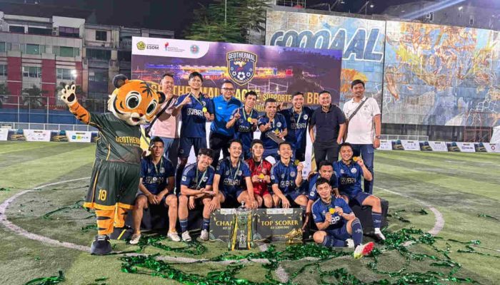 Tim Mini Soccer BRI Region 6 Juara Geothermal League 2026