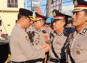 Sertijab dan Pelantikan Pejabat Utama Polresta Mamuju, Kapolresta Tekankan Profesionalisme dan Pelayanan Publik