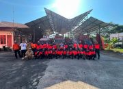 Semarak HUT ke-81 Kemerdekaan RI, BPBD Sulbar Ikuti Lomba Gerak Jalan dan Yel-Yel
