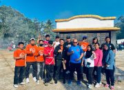 Semangat Gotong Royong, Biro Hukum Sulbar Ikut Korve Kebersihan di TMP Patidi Sambut HUT ke-81 Kemerdekaan RI