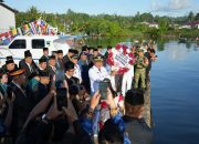 PIMPINAN DAN ANGGOTA DPRD NIAS UTARA IKUTI UPACARA TABUR BUNGA HUT RI KE-81