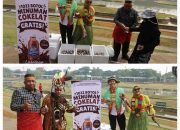 Banhub Sulbar Promosikan Kakao Lokal melalui 1.022 Botol Lasalaga Drink Minuman Cokelat di Seribu Liwetan Nusantara
