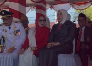 Ketua DPRD Sulbar Bacakan Teks Proklamasi pada Upacara HUT ke-81 Kemerdekaan RI