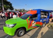 Mobil Perpustakaan Keliling Perpusip Sulbar Hadir Buka Layanan di Car Free Day Kemerdekaan