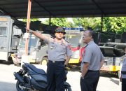 Kapolda Sulbar dan Wakapolda Keliling Mako Naik Motor Cek Kesiapan Operasional
