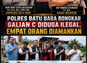 Polres Batu Bara Bongkar Dugaan Tambang Galian C Ilegal Empat Orang Diamankan dan memburu akktor Intelektual