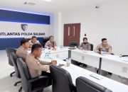 Evaluasi dan Pemantapan Layanan, Ditlantas Polda Sulbar Gelar Rapat Koordinasi Regident Secara Daring
