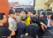 Polda Sulbar Kawal Penyampaian Aspirasi secara Humanis, Situasi Kota Mamuju Tetap Aman dan Kondusif