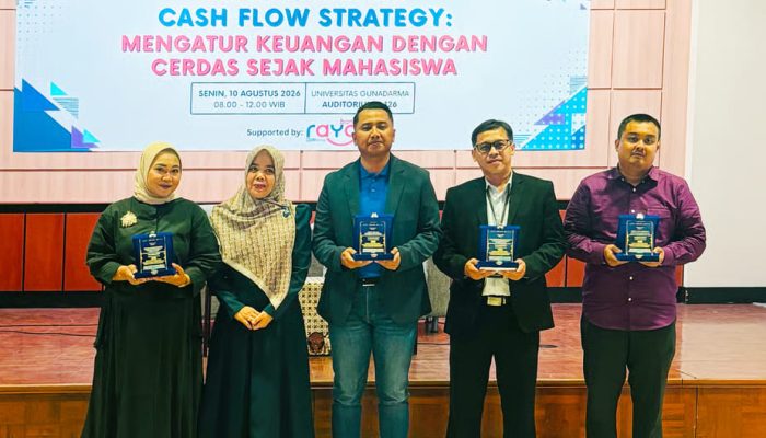 Inspiraya Goes to Campus Gunadarma, Bank Raya Ajak Mahasiswa Cerdas Kelola Cash Flow dan Mulai Berinvestasi Sejak Dini