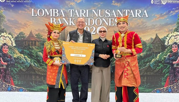 Membanggakan! Melky Soekirman dan Mutiara Aulia Syahida Harumkan BRI Region 6, Raih Juara 3 Lomba Tari Nusantara 2026 Bank Indonesia