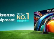 Nomor 1 Dunia Kategori TV 100 Inci ke Atas, Hisense Pimpin Pasar Global TV Layar Besar pada Semester Satu 2026