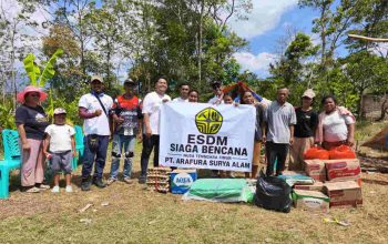 PT Arafura Surya Alam Salurkan Bantuan untuk Korban Gempa NTT