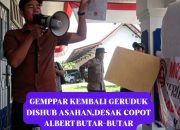 GEMPPAR Kembali Geruduk Dishub Asahan,Desak Copot Albert Butar-butar