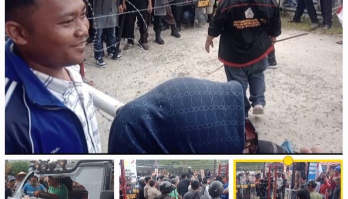 Bentrok Antara Satpam PT BSP Dengan Kelompok Tani HKTI,5 Orang Luka dan 2 Kaca Mobil Pecah