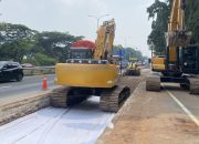 Tingkatkan Kenyamanan Pengguna Jalan, PT Jasamarga Tollroad Maintenance Laksanakan Rekonstruksi Beton di Jalan Tol JORR Non S dan Jalan Tol Pondok Aren–Ulujami