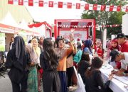 Warga Pasar Malaka Rorotan Antusias Meriahkan Semarak Merah Putih BRI Region 6