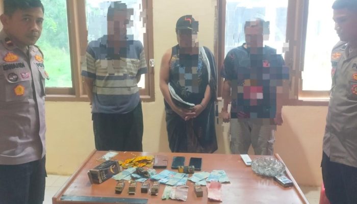 Digerebek Polisi, Tiga Pelaku Judi Kiu-Kiu di Tommo Jadi Tersangka