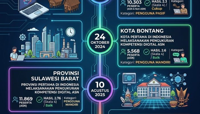 AI Gantikan ASN? Kadis KominfoSS Sulbar Ridwan Tekankan Peningkatan Kompetensi dan Literasi Digital