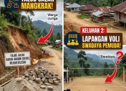 Warga Keluhkan Talud Jalan Antar-Dusun Tak Kunjung Dikerjakan, Lapangan Voli Desa Kirak Dipertanyakan