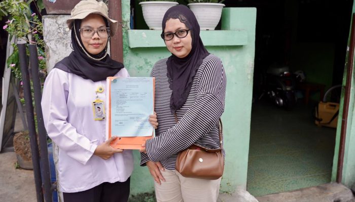 Bayar SPS Sabtu, Selasa Sudah Diukur, Masyarakat Rasakan Kemudahan Pengukuran Terjadwal