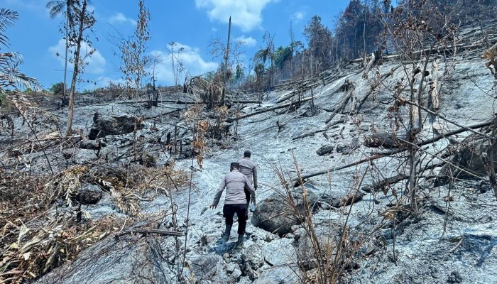 Karhutla Mengintai, Kapolres Mateng Minta Warga Tak Bakar Lahan