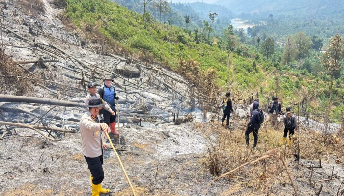 Antisipasi El Nino, Kapolres Mamasa Imbau Warga Waspada Karhutla