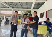Samling Polantas Polda Sulbar Hadir di Tommo Mudahkan Urusan Administrasi dan Berbagi Minyak Goreng untuk Warga Taat Pajak