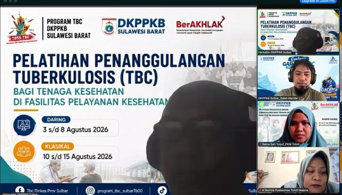 DKPPKB Sulbar Evaluasi GARATTA TBC, Perkuat Penanggulangan TBC Berbasis Desa