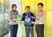 Wujud Syukur 71 Tahun Pengabdian, Ditlantas Polda Sulbar Tebar Kebaikan Lewat Bakti Sosial dan Anjangsana