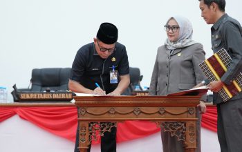 TAPD Sulbar Dampingi Sekda Hadiri Rapat Paripurna Persetujuan Bersama Perubahan APBD 2026