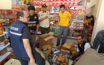 Operasi Gabungan Rokok Ilegal di Sulbar: Tim Terpadu Sita Barang Bukti di Tiga Kabupaten