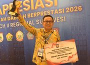 Soppeng Raih Terbaik II Program 3 Juta Rumah Regional Sulawesi, Suwardi Haseng Terima Penghargaan Kemendagri