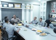 Komitmen Penegakan Hukum, Kapolda Sulbar Sambut Hangat Kunjungan Kakanwil Kemenkum