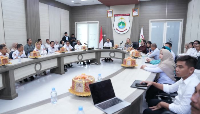 Gubernur Sulbar Pimpin Rakor PASTIPADU Bersama Australia, Perkuat Kolaborasi Penanganan Stunting