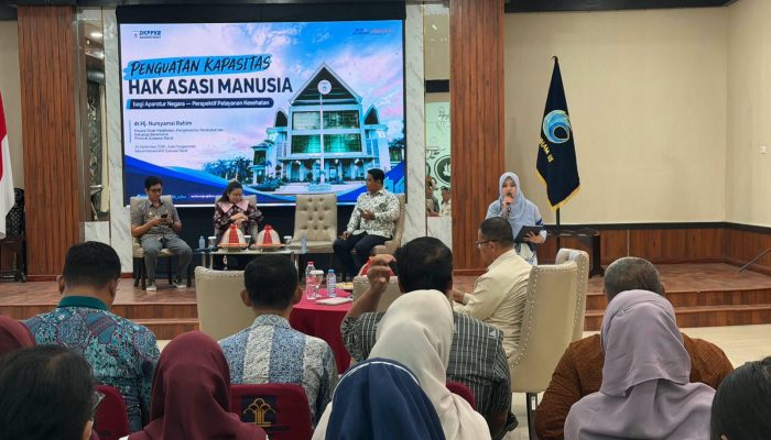 Kanwil Kemenham-DKPPKB Sulbar Dorong Aparatur Kesehatan Terapkan Layanan Berperspektif HAM