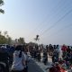 Jalan Trans Sulawesi Dipadati Penonton Sandeq Silumba 2026