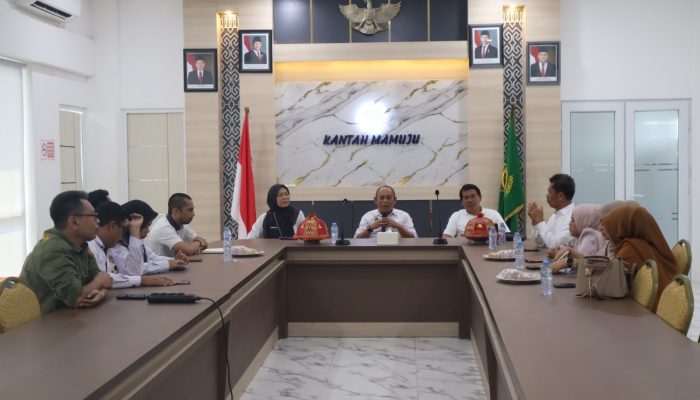 Sharing Pelayanan Pertanahan, Komisi I DPRD Majene Sambangi Kantah Mamuju