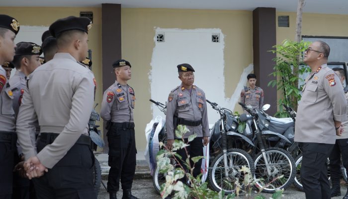 Sidak Kendaraan dan Rusun Dinas, Kapolda Sulbar: Fasilitas Negara Adalah Amanah yang Harus Dijaga