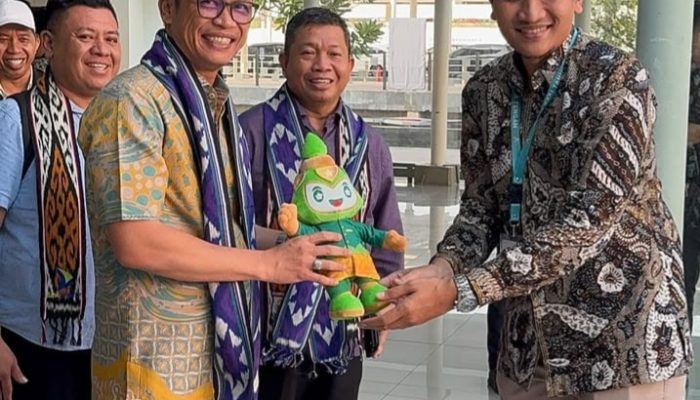 Rombongan Kafilah MTQ Nasional Perwakilan Sulbar Tiba di Semarang, Disambut Hangat Pemprov Jateng