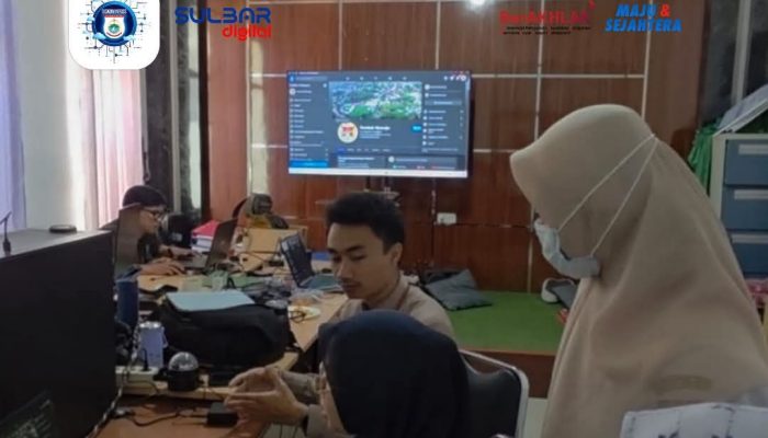 Akselerasi Sulbar Digital, Kominfo Sulbar Dampingi Kabupaten Eksekusi Centang Biru Sosmed
