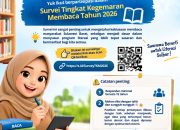 Suara Anda Menentukan Arah Literasi Bangsa: Perpusip Sulbar Ajak Masyarakat Sulawesi Barat Ikuti Survei Nasional TKM 2026