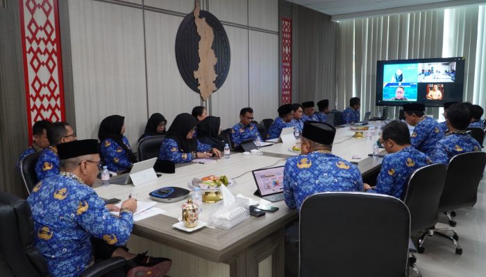 Biro Organisasi Setda Sulbar Hadiri Penilaian Evaluasi Kinerja Pemdi 2026