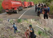 Tim IV Siaga Darurat Karhutla dan Kekeringan serta Hidrometeorologi Lain Respons Cepat Informasi Karhutla di Desa Lebani