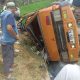 Sigap Tangani Kecelakaan Truk Pengangkut Minyak Kita, Ditlantas Polda Sulbar Imbau Pengemudi Utamakan Keselamatan