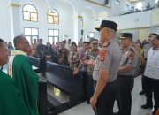 Merawat Persaudaraan di Hari Minggu, Kapolda Sulbar Sapa Jemaat Santa Maria: Mohon Doa agar Kami Amanah Melayani